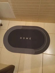 Великий килимок для ванної кімнати, кухні, нековзний, HOME, килим у ванну суперпоглинаючий, діатомітовий, 50х80 см EAN6663544103