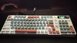 Клавіатура Royal Kludge S98 Wireless Keyboard UA\RU\ENG Cherry Profile (Brown Switch) Light Cloud (RK-S98UARUENG-CHP-BS-LC)