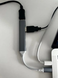 Type-c USB 3.0 хаб SHUB Silv на 4 порта