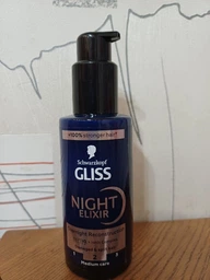 Эликсир для поврежденных волос и секущихся кончиков - Gliss Hair Repair Night Elixir Overnight Reconstruction 100ml (1208930-8609320) фото от покупателей 1