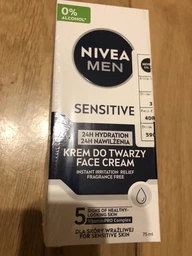 Крем для чувствительной кожи NIVEA MEN 24-часовое увлажнение 75 мл (5025970023397/4005808211456) фото от покупателей 1