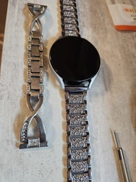 Металевий Браслет Glam для Galaxy Watch 5 44mm Silver (32816-59) фото від покупців 3