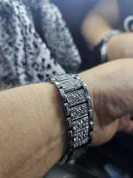 Металевий Браслет Glam для Galaxy Watch 5 44mm Silver (32816-59) фото від покупців 2