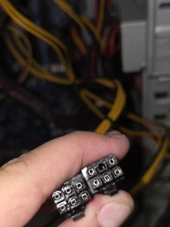 Кабель живлення для відеокарт Ewell 6 pin to Molex, екранований, 15 см (EW197)