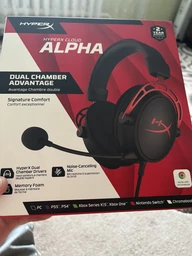 Наушники HyperX Cloud Alpha Black/Red (4P5L1AM) фото от покупателей 5
