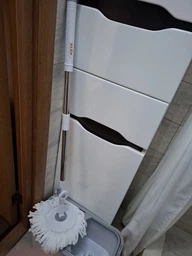 Комплект для уборки RZTK Spin Mop (швабра и ведро с отжимом) + 1 дополнительная сменная насадка фото от покупателей 15