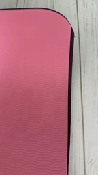 Килимок для йоги та фітнесу TPE (йога мат, каремат спортивний) OSPORT Yoga ECO Pro 6мм (FI-0076) Бірюзово-бузковий фото від покупців 14