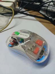 Мышь Bavin G-K-992 RGB Wireless/Bluetooth White (G-K-992-WH) фото от покупателей 1