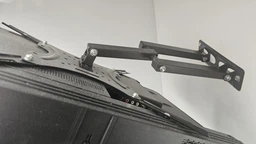 Универсальный кронштейн для телевизора на стену наклонно-поворотный 14-55", совместимость с различными размерами креплений VESA, металл, Черный (1855968968) фото от покупателей 8