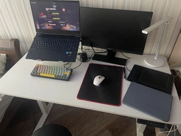 Стол с электрорегулировкой высоты RZTK eDesk USB Black 1200 х 600 мм фото от покупателей 17
