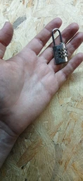 Замок навісний кодовий ABUS 724/20 Silver B (724/20 Silver B)