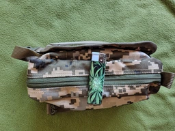 Подсумок аптечка быстросъемная тактическая MOLLE пиксель ВСУ MM-14 для РПС, разгрузки или жилет фото от покупателей 4