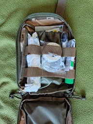 Подсумок аптечка быстросъемная тактическая MOLLE пиксель ВСУ MM-14 для РПС, разгрузки или жилет фото от покупателей 2