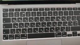 Наклейки на клавиатуру универсальные виниловые Best Key mini PRO матовая прозрачная СЕРЕБРЯНАЯ, 70 кл. фото от покупателей 9