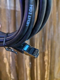 Патч-корд Vention CAT8 SSTP Ethernet 0.5 м Black (IKABD) фото від покупців 3