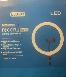 Кольцевая LED лампа Ring Fill Light 33 см на штативе (2м) с держателем для телефона, лампа блогера, Лед лампа для съемки