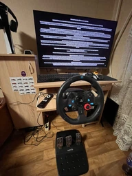 Руль Проводной Logitech PlayStation 4 G29 Driving Force Racing Wheel Black Б/У