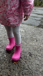 Детские резиновые сапоги Crocs Classic Boot Kids 30 Желтый 208544 фото от покупателей 2