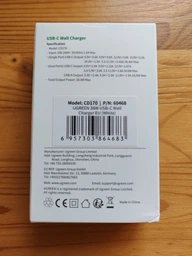 Зарядний пристрій UGREEN CD170 38W USB/Type-C білий фото від покупців 8