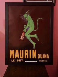 Постер CP Maurin Quina 1906, Алкоголь 63х86 см (14)
