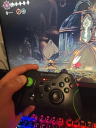 Беспроводной геймпад GamePro MG650B Black-Green фото от покупателей 7