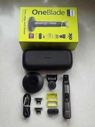 Электростанок PHILIPS OneBlade QP6651/61 с лезвием 360 фото от покупателей 15