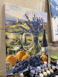 Картина за номерами Італійська насолода ©art_selena_ua 30x40 KHO5701 Ідейка