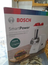Мясорубка BOSCH MFW2500W фото от покупателей 7