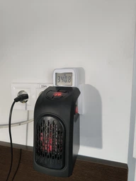 Тепловентилятор с терморегулятором и таймером 400 W Handy Heater, черный (MX 11453) фото от покупателей 5