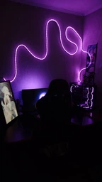 Умная гибкая неоновая led лента smart neon RGB-IC magic с bluetooth usb адаптером диодная подсветка 10 метров смарт светодиодный ргб цветной неон управление с телефона пульт блютуз приложением 5 вольт для авто тв пк