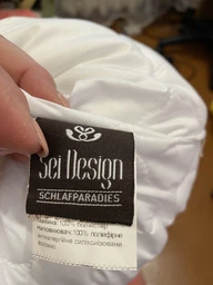 Подушка для сна Sei Design Standart Антиаллергенное волокно 50х70 чехол со стежкой Белая (4820227285334)