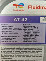 Трансмісійна олива Total Fluid AT 42 GM Dex III 1 л (213754)