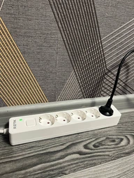 Мережевий фільтр-подовжувач RZTK Line 545 4.5 м 5 розеток White фото від покупців 2