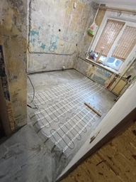 Теплый пол Valmi 1 м² /200Вт/ 200Вт/м² тонкий греющий кабельный мат под плитку с программируемым терморегулятором E 51 фото от покупателей 2