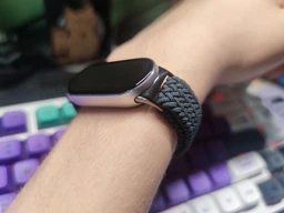 Ремешок для Xiaomi Smart Band 10/9/8, Braided Solo Loop, красный, нейлоновый плетеный браслет, эластичный сменный ремешок для фитнес-трекера с надежным креплением, ArmorStandart (ARM86884) фото от покупателей 1