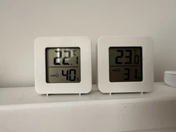 Термометр-гігрометр кімнатний 4.3х4.3 см (TERM-01) фото від покупців 3