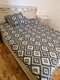 Комплект постельного белья MirSon Евро 200х220 см 17-0730 Silver Geo Zebra Бязь (2200010823141) фото от покупателей 1