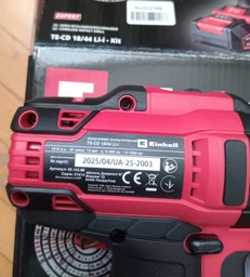 Дриль-шурупокрут ударний акумуляторний Einhell X-Change TE-CD 18/44 Li-i 1x2.5Ah (4514287)