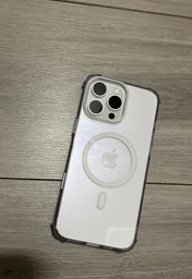 Противоударный чехол для iPhone 16 Pro Max IPAKY Crystal Magsafe с бортиками Прозрачный