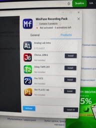 Аудиоинтерфейс Arturia MiniFuse Recording Pack White
