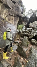 Чохол для рюкзака Raincover 35л накидка на рюкзак Сріблястий фото від покупців 7