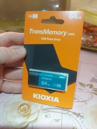 Флеш память USB KIOXIA TransMemory U301 32GB USB 3.2 Gen 1 White (LU301W032GG4)