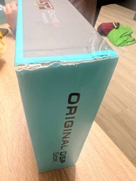 Портативний компактний ручний масажер пістолет Massage Gun DSP Encore PRO для спини і всього тіла 4 в 1 сірий