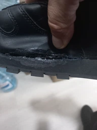 Чоловічі кросівки шкіряні Reebok Cl Lthr 2267 39 (7) 25 см Int-Black (54871864278)