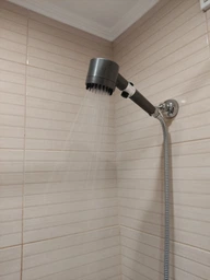 Набор Душевая насадка массажная лейка для душа Turbocharged shower head PRO 4 в 1 силиконовые массажные шипы 3 режима подачи воды окошко для контоля загрязнения + 6 фильтров для воды