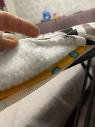 Чохол для прасувальної дошки Мій Дім Зиґзаґи чорно-біло-сірі 135 х 55 см (CU6038)