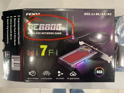 Беспроводной адаптер Fenvi FV-BE8800RGB Wi-Fi 7, Bluetooth 5.4 Gaming Tri Band 2.4G/5G/6GHz фото от покупателей 3