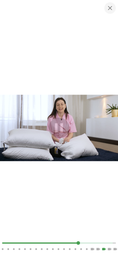 Подушка бамбуковая MirSon 1240 Luxury Exclusive Bamboo Высокая 50х70 см (2200001518353) фото от покупателей 5