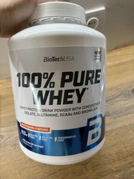 Протеин 100% Pure Whey, 454 грамм Черный бисквит BioTech 000301147 фото от покупателей 10