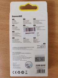 Кабель Baseus Superior Series (SUPERVOOC) Fast Charging Data Cable USB to Type-C 65W 2m (CAYS001001) Black фото від покупців 5